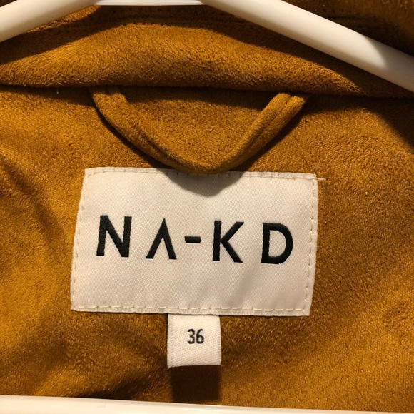 Suede Biker Jacket NA-KD - Picture 6 of 6